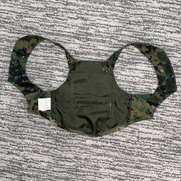 Fisherman Camo Vest Pet Costume Size XS - Picture 10 of 10